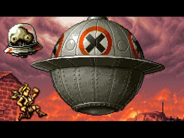 Metal Slug X - All Bosses (No Death)