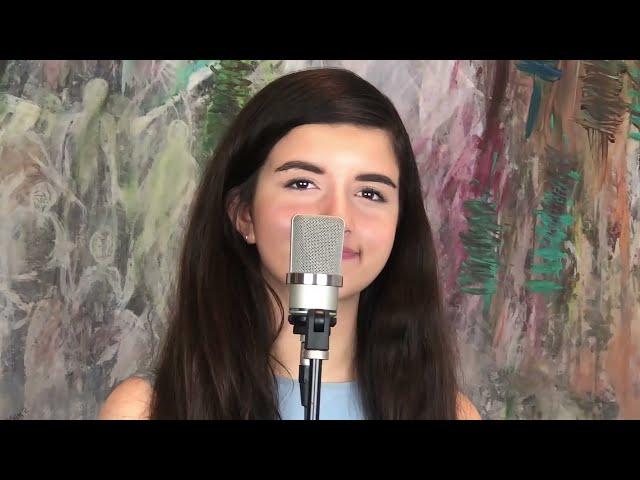 Angelina Jordan - All Of Me - (John Legend cover) reduced piano level