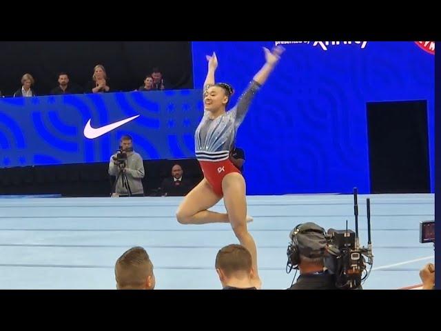 Leanne Wong - 13,625 Floor - Olympic TRIALS Day 2