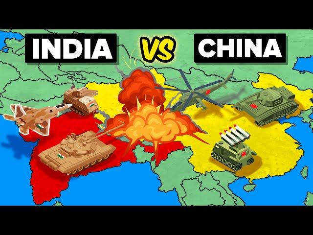 INDIA vs CHINA - 2024 Military/Army Comparison