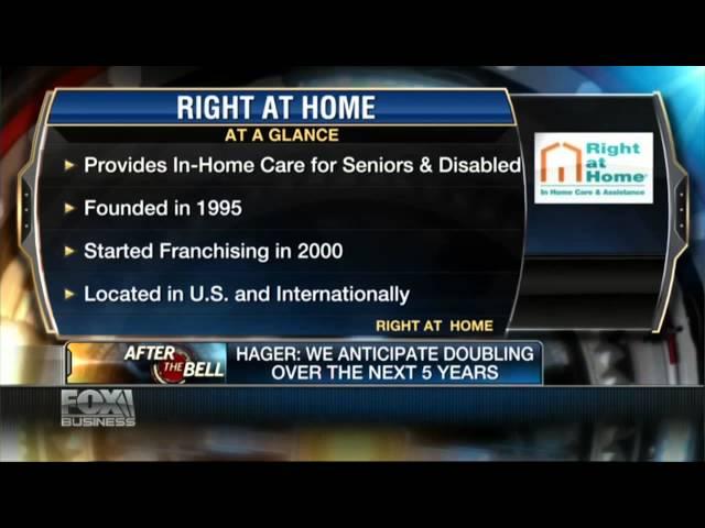 Right at Home CEO Allen Hager talks with Fox Business news about RightTransitions