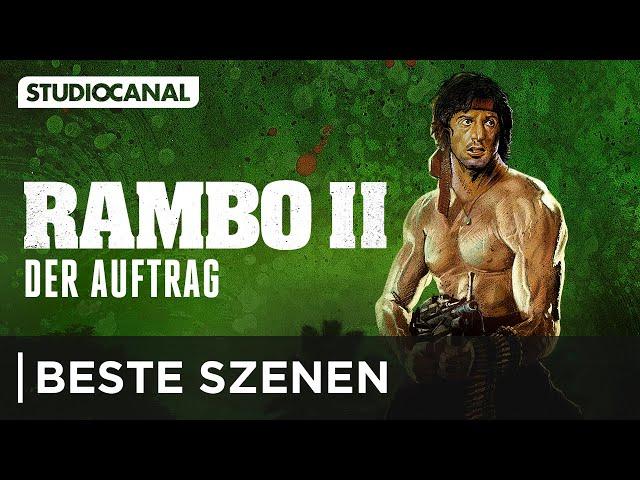 Die besten Szenen aus RAMBO II - Der Auftrag - mit Sylvester Stallone