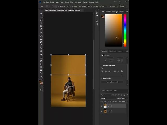 How to Expand Background in Photoshop!