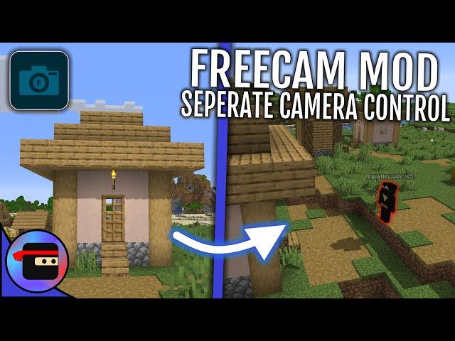 Freecam: The BEST Camera MOD | Minecraft Mod Tutorial