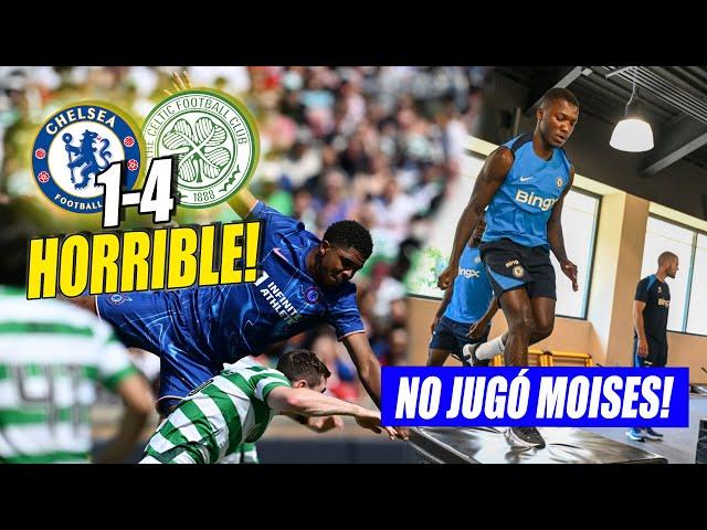  MOISES CAICEDO TAMPOCO JUEGA en el SEGUNDO PARTIDO de PRETEMPORADA | CHELSEA 1-4 CELTIC GLASGOW