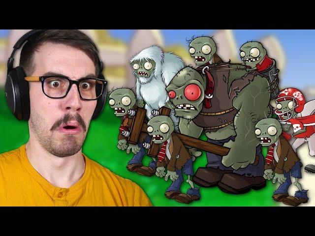 Can I Survive the GIGA GARGANTUAR!? (Plants vs Zombies)