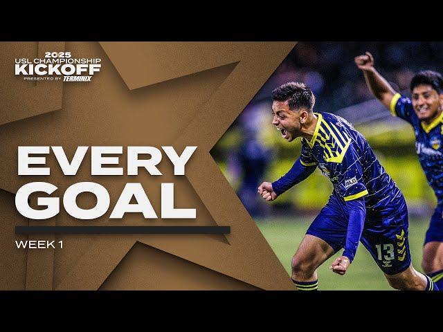 Every Goal of Week 1 | USL Championship