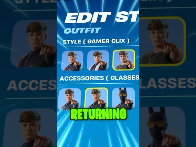 Clix’s Icon Skin is RETURNING! 