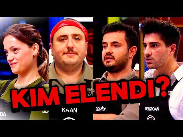 MASTERCHEF'E VEDA EDEN İFŞA OLDU! KİM ELENDİ? 16.HAFTA ELEMESİ!