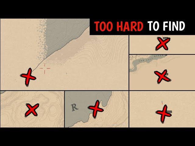 7 Outside Map Secrets That Are Very Hard for New Players to Track Down - RDR2