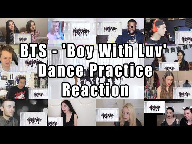 [CHOREOGRAPHY] BTS 'Boy With Luv' Dance Practice "Reaction Mashup"