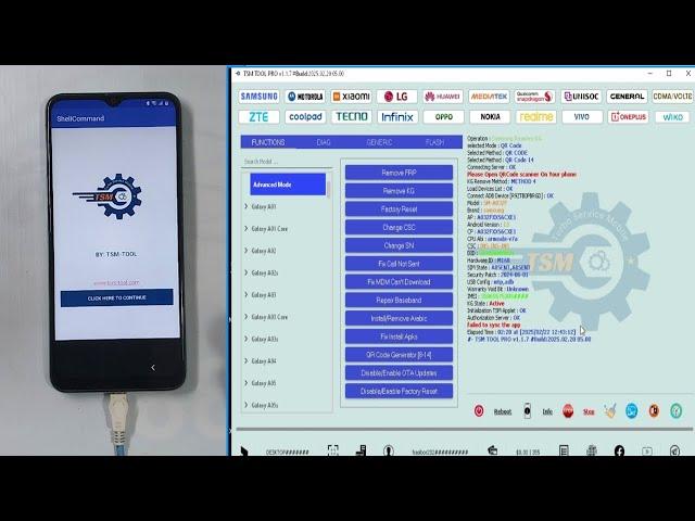 KG Unlock Samsung New Security ( Patch 2025 ) All Qualcomm Model With TSM Tool New Update 2025