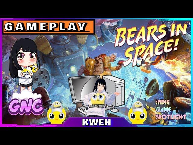 BEARS IN SPACE | GAMEPLAY | PC | Indie Game Spotlight