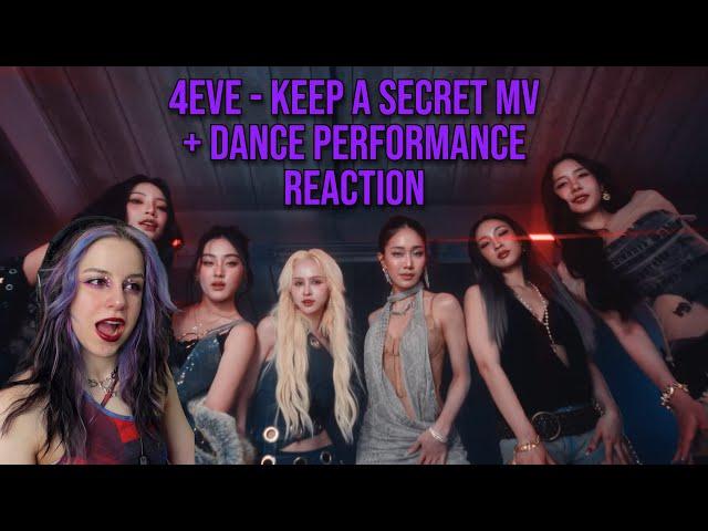 THIS IS A BANGER!!! // 4EVE - KEEP A SECRET M/V AND DANCE PERFORMANCE REACTION