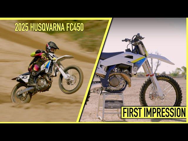 New Frame, New Feel? | 2025 Husqvarna FC450