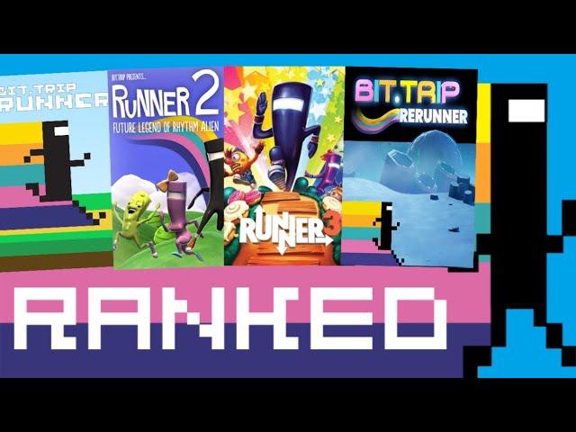 Ranking EVERY Bit.Trip Runner Game WORST TO BEST (Top 4)