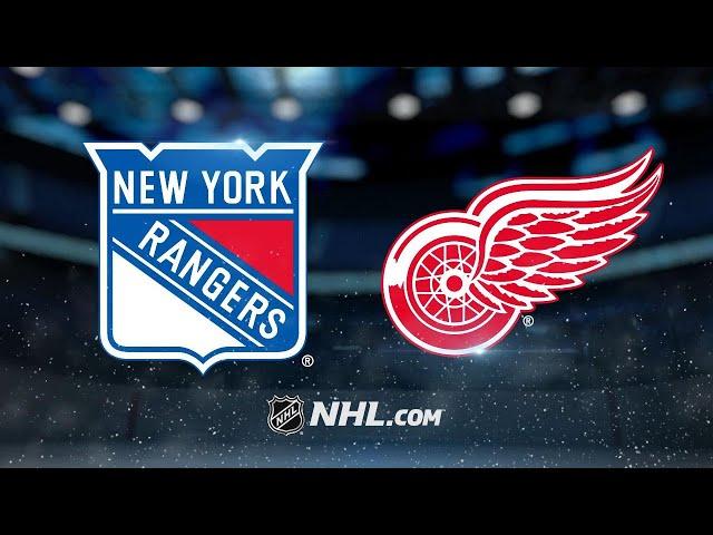 Red Wings rally to top Rangers in shootout, 3-2