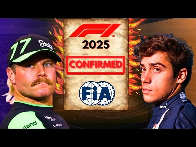 FORMULA 1 Driver Market Madness CONFIRMS Valtteri Bottas & Franco Collapinto on 2025 GRID!