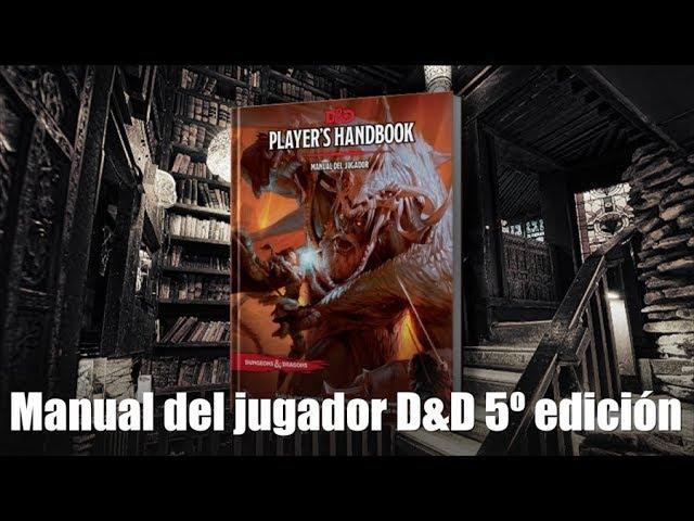 Manual del jugador Dungeons and Dragons 5º edición. Juegos de rol