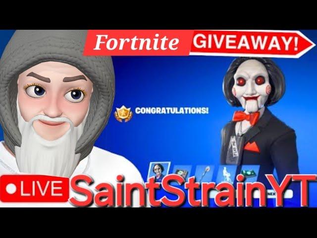 LiVE FORTNITE GiVEAWAY NOW!!!!