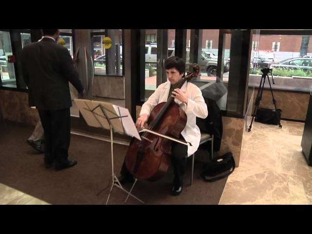 Classical music Flash Mob at Yawkey Center | Dana-Farber Cancer Institute