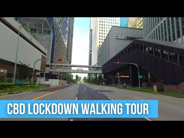 [4K] Singapore CBD Walking Tour June 2021 | Part 1 | Anson Road to Shenton Way