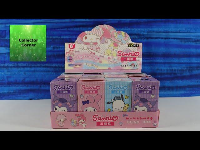 Sanrio Neon Jingle Keyrings Blind Box Figure Unboxing