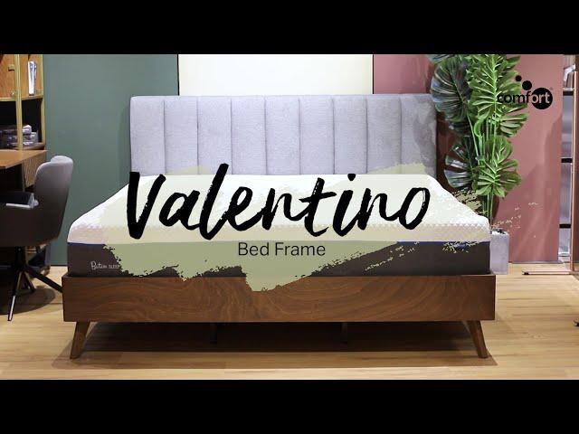 Valentino Bed Frame (with Princeton Chair & Tyson Collection)