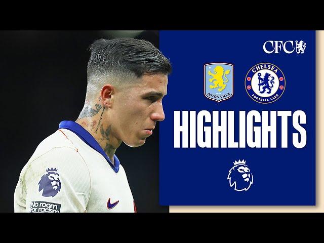 Aston Villa 2-1 Chelsea | HIGHLIGHTS | Premier League 2024/25