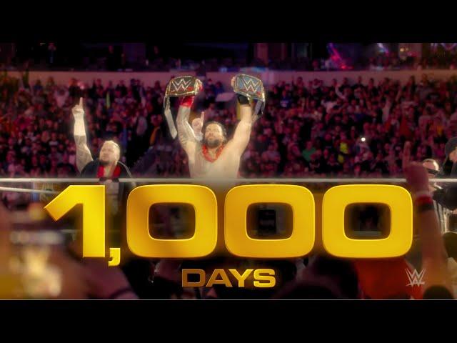 Roman Reigns historic 1,000 days as Champion (Tribute Video)