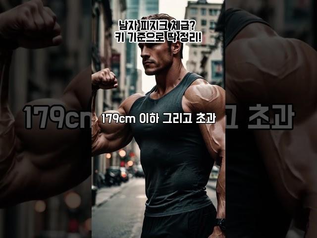 남자 피지크 체급정리 I #스포츠지도사 #보디빌딩 #남자피지크
