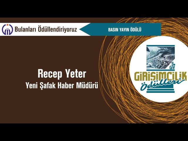 GİV 5. Girişimcilik Ödülleri - Basın Yayın Ödülü