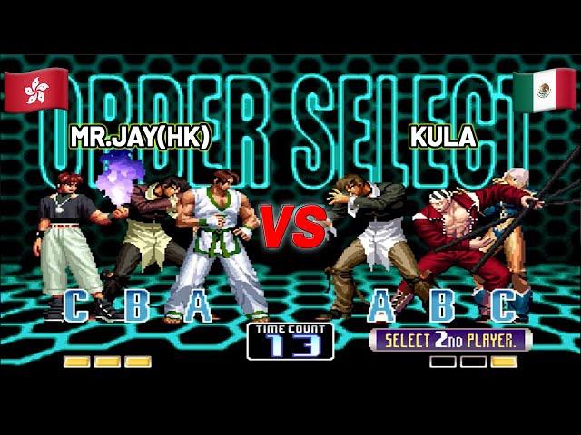 KOF 2002 - Cuando un Top de KOF 98 desafía a un Top Mexicano ⭐ MR.JAY(HK) vs KULA