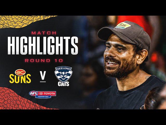 Gold Coast Suns v Geelong Cats Highlights | Round 10, 2024 | AFL