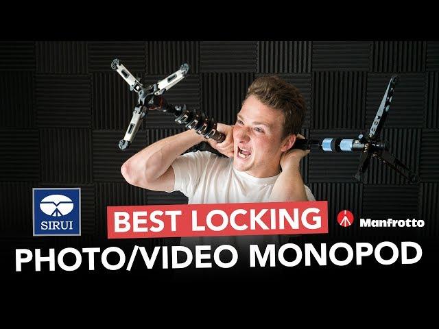 Sirui vs Manfrotto - Best Locking Video Monopod for Wedding Filmmakers