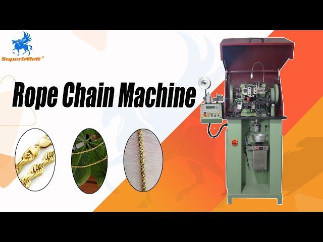 SuperbMelt rope chain machine laser rope chain making machine