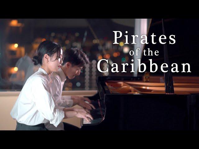 Pirates of the Caribbean - ピアノ連弾(by レイカナ)パイレーツ・オブ・カリビアン