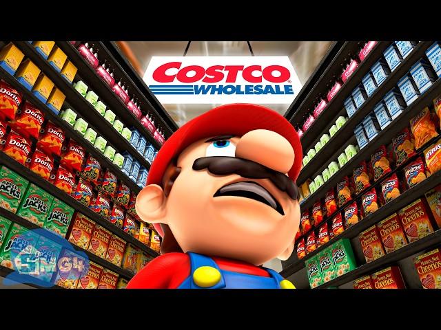 Mario Gets Lost In A Shopping Mall