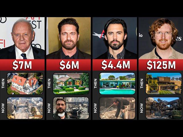 75 Celebrities Lost Million Dollar HOMES in LA Fire Devastation