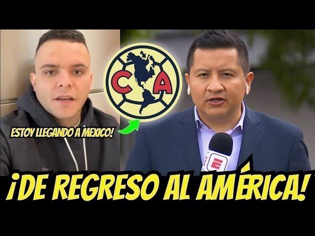 ¡VUELVE a CASA! Jonathan Rodríguez REGRESA al NIDO ÁGUILA | noticias club america