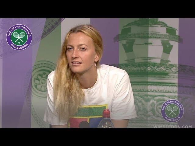 Petra Kvitova Second Round Press Conference Wimbledon 2019