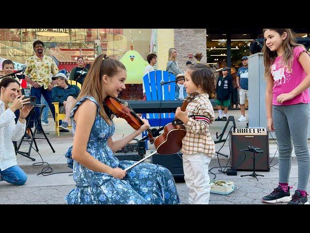 3 Year Old Asks if I know "Beautiful Things" and Steals The Show | Karolina Protsenko - Violin Cover