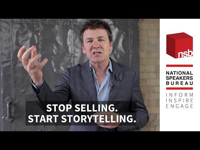 Stop Selling. Start Storytelling | Tony Chapman | National Speakers Bureau