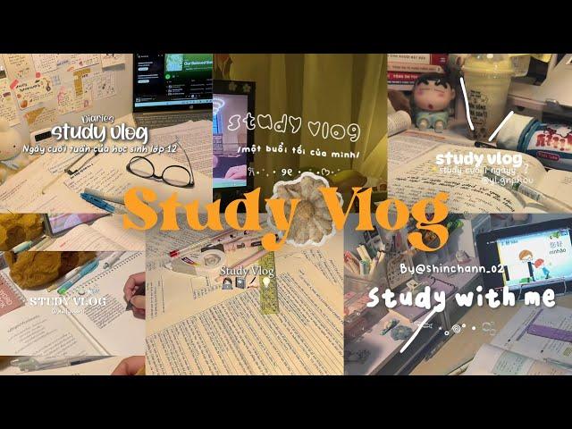 #22 #xh #tiktok #studyvlog #studywithme ‴ ️ ୨୧ Tổng hợp các video study vlog trên tiktok ୨୧  ‴