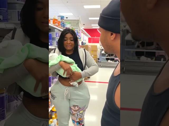 Struggling mother caught stealing at the store!