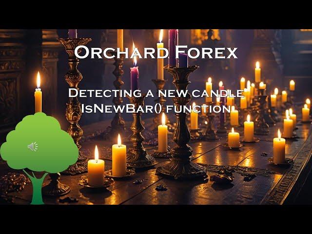 How to detect a new candle starting in your experts