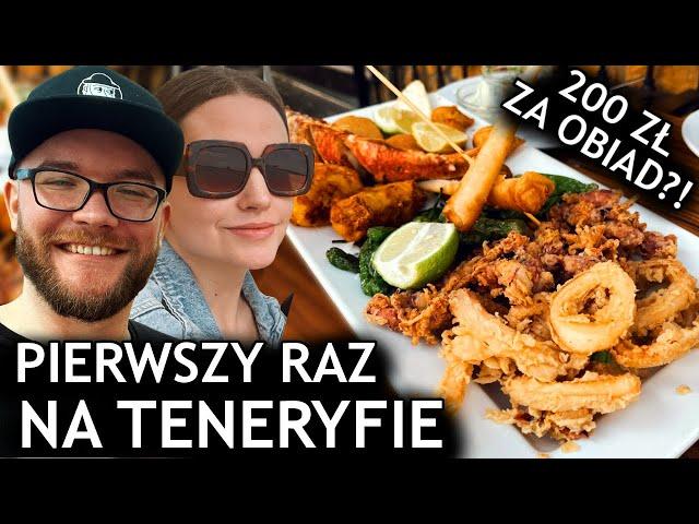 Nasz pierwszy raz na Teneryfie - TENERYFA: lokalne jedzenie i otwarte restauracje | GASTRO VLOG #390