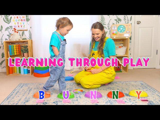 Easy Activities To Help Your Toddler Learn To Read | Learning At Home | Learning Through Play