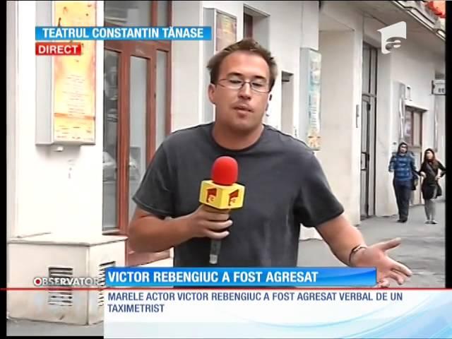 Actorul Victor Rebengiuc a fost agresat în plină stradă de şofer