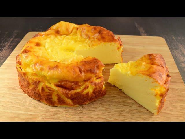 Easy Yogurt Cake. 3 Ingredients Recipe